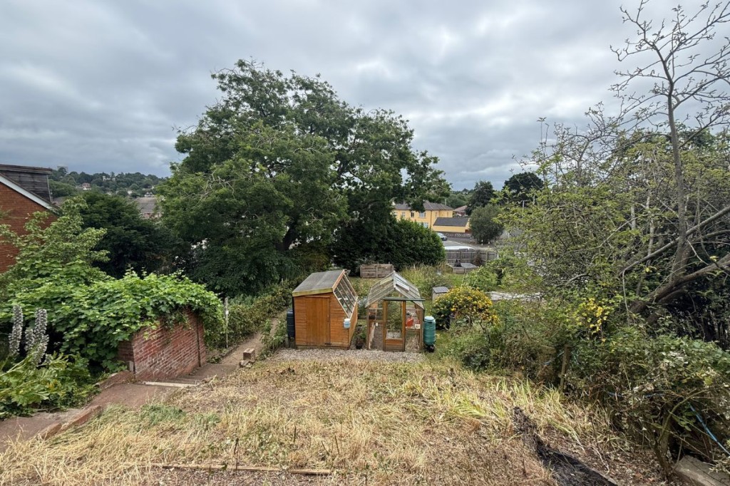 Lot: 56 - LAND WITH PLANNING - Looking down the plot